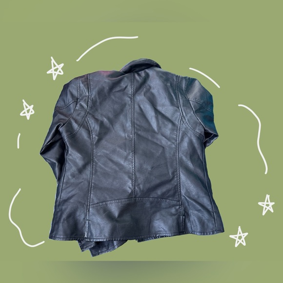 Faux Leather Jacket Ardene Size L - Picture 2 of 3